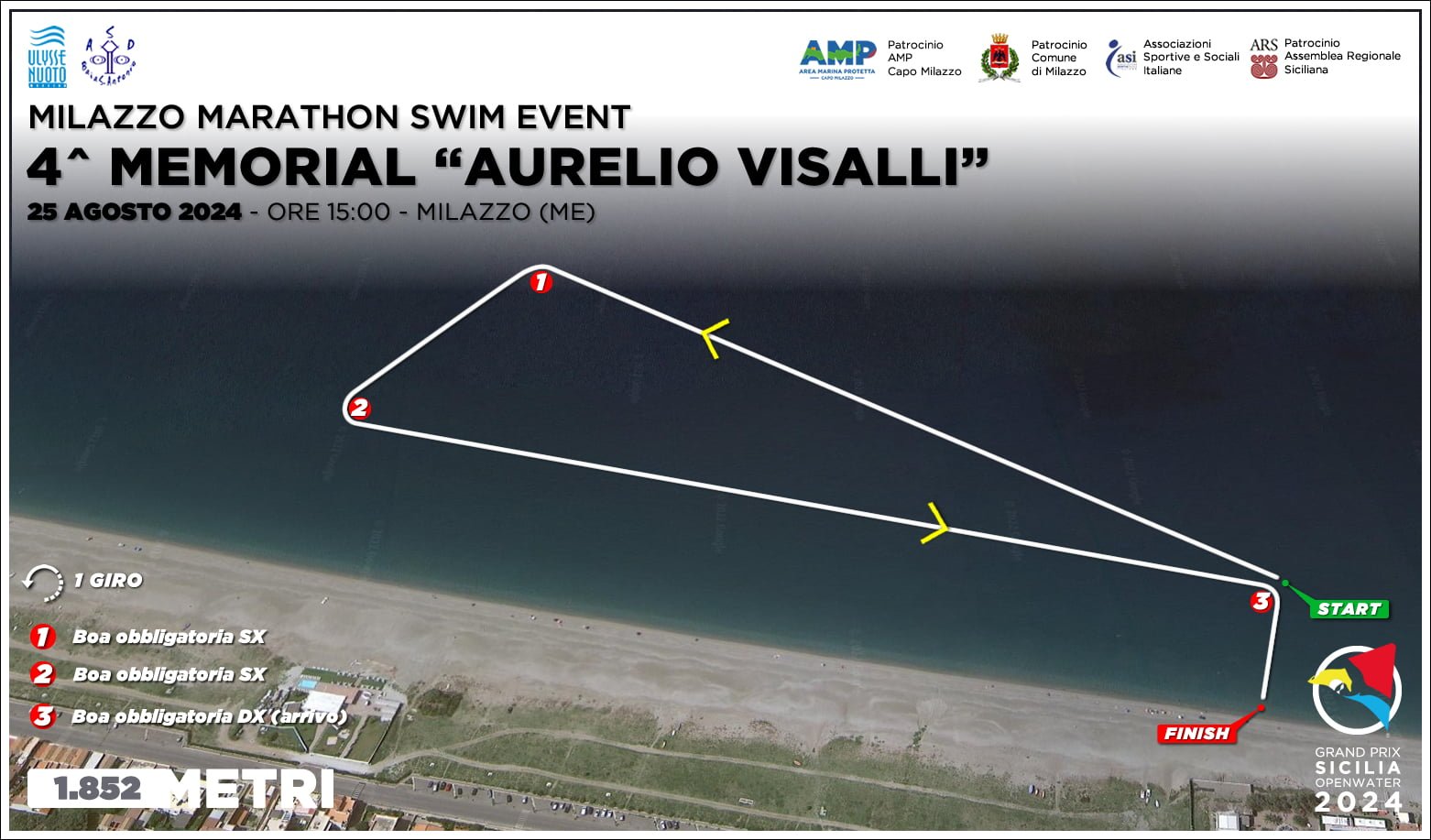 GP Sicilia 2024 – Memorial Aurelio Visalli – Miglio – Percorso gara