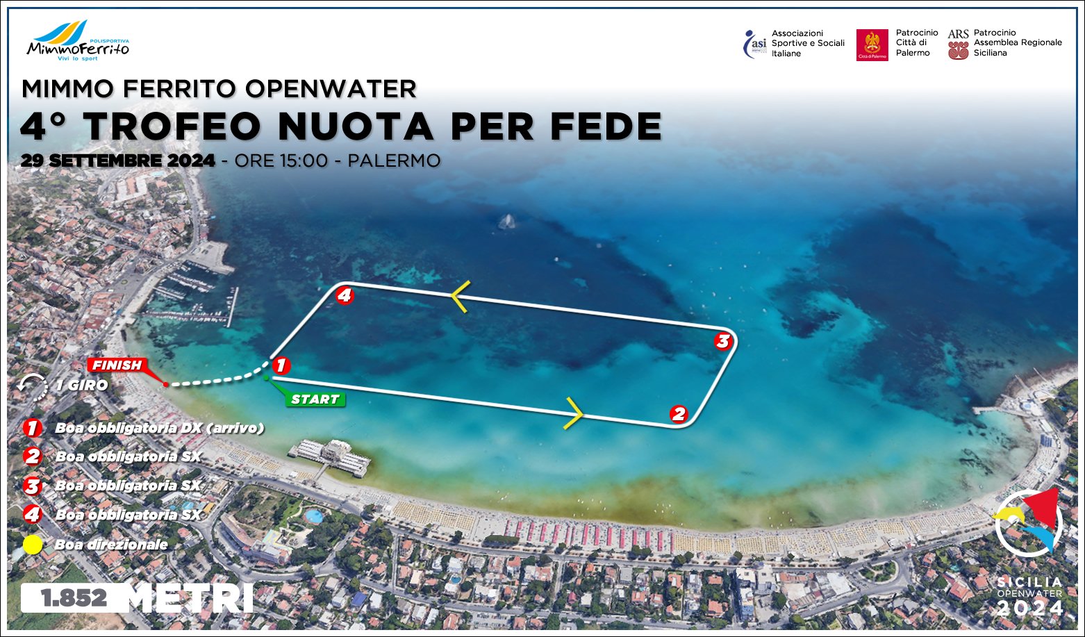 GP Sicilia Openwater 2024 – Palermo – Miglio