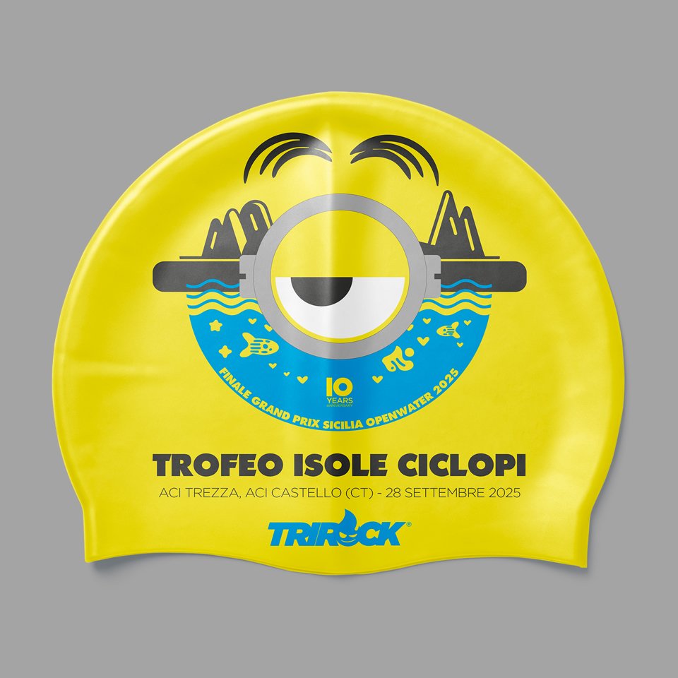 GP Sicilia Openwater 2025 Aci Trezza Cuffia latoA