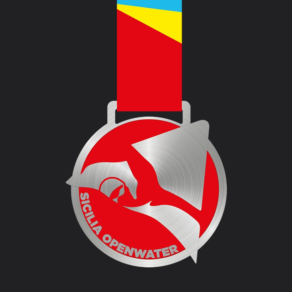 GP Sicilia Openwater 2026 Medaglia categoria fondo argento