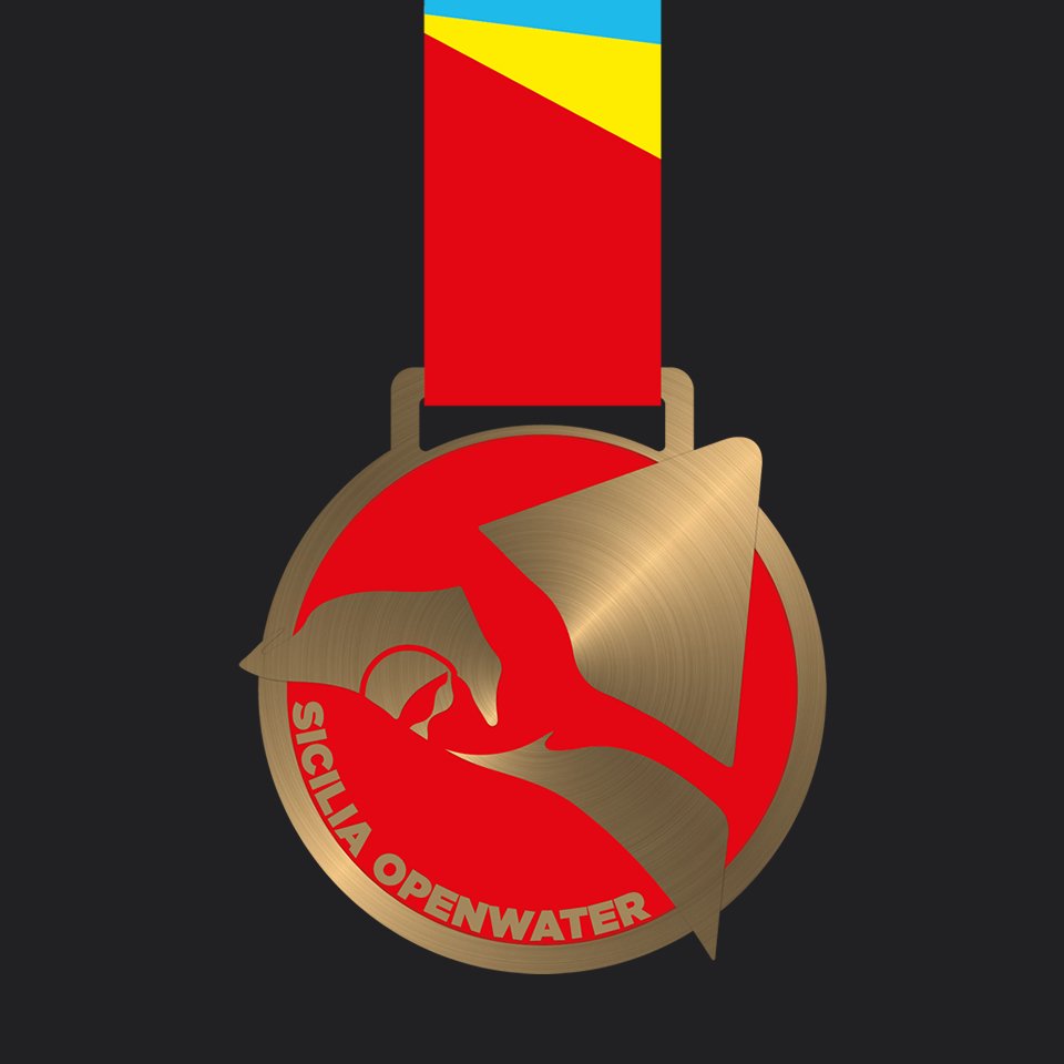 GP Sicilia Openwater 2026 Medaglia categoria fondo oro