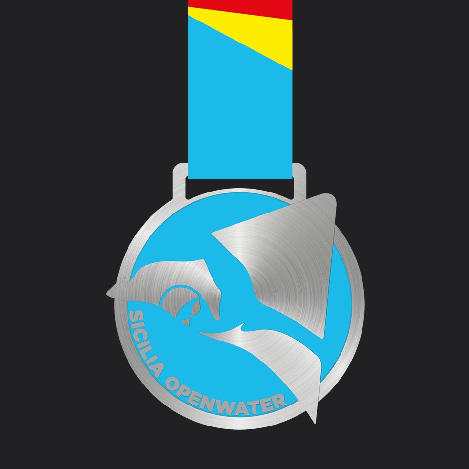 GP Sicilia Openwater 2026 Medaglia categoria sprint argento