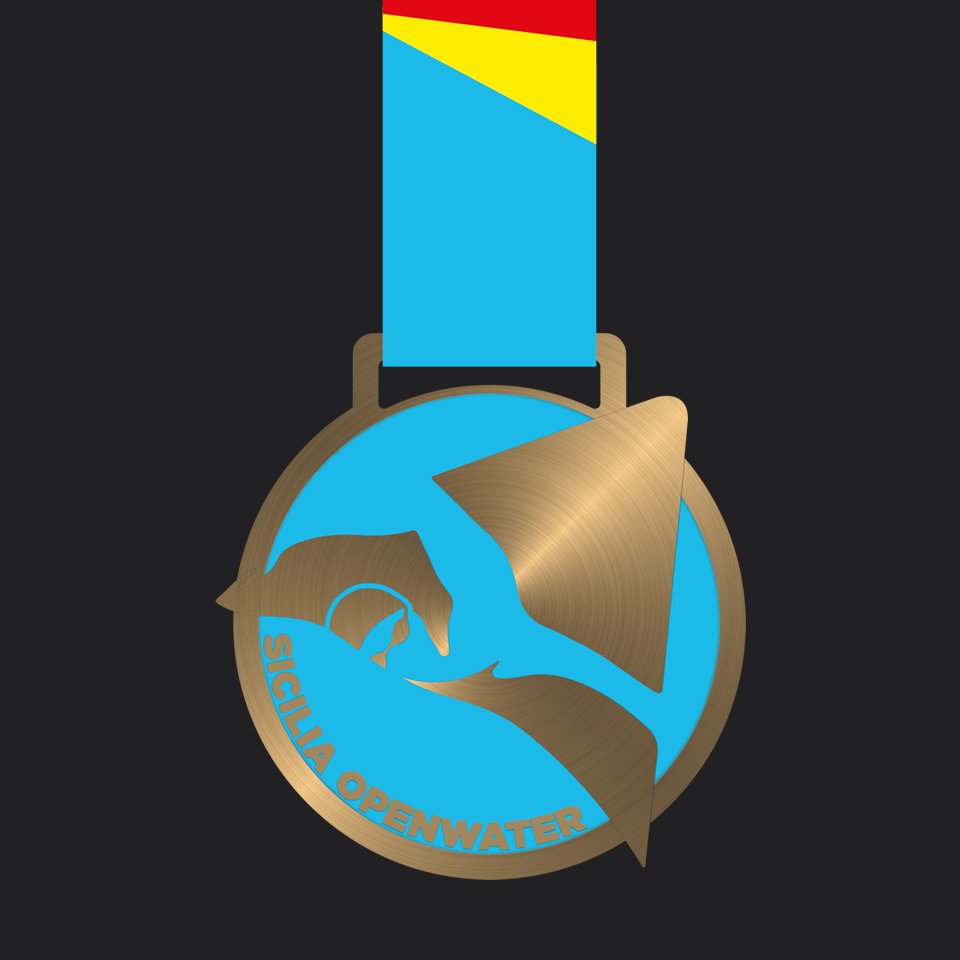 GP Sicilia Openwater 2026 Medaglia categoria sprint oro